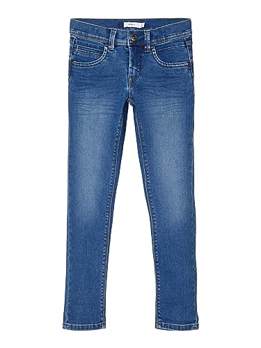 NAME IT Jungen Nkmsilas Dnmtax 2467 Pant Noos Jeans, Medium Blue Denim, 92 EU von NAME IT