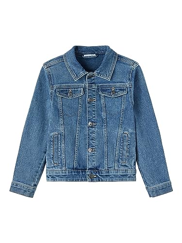 NAME IT Jungen Nkmjack Dnm Jacket 2722-io Noos, Medium Blue Denim, 92 EU von NAME IT