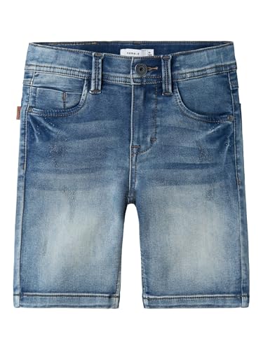 NAME IT Herren Nkmtheo Xsl Dnm L 5495-th Noos Shorts, Medium Blue Denim, 92 EU von NAME IT