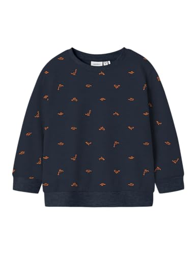 Name IT Jungen Nmmtroy Ls Nreg SWE Bru Pb, Dark Sapphire, 110 EU von NAME IT