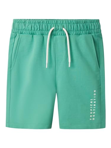 NAME IT Jungen Nkmherry Unb Pb Sweatshorts, Green Spruce, 134 EU von NAME IT