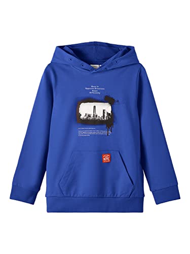 NAME IT Boy's NKMBESPER LS Sweat WH UNB Sweatshirt, Surf The Web, 122/128 NAME IT Boy's NKMBESPER LS Sweat WH UNB Sweatshirt, Surf The Web, 122/128 von NAME IT