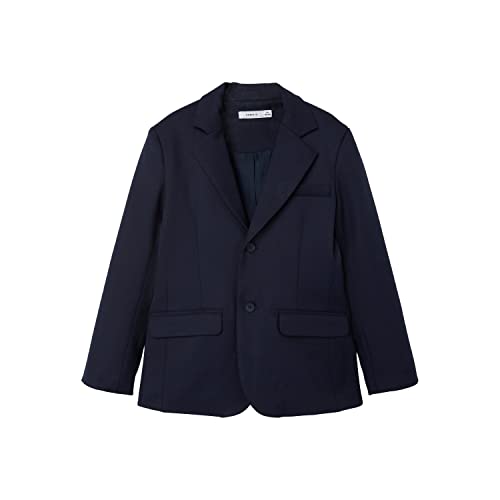 NAME IT Boy's NKMRIRAMEL Blazer NOOS Sakko, Dark Sapphire, 122 von NAME IT