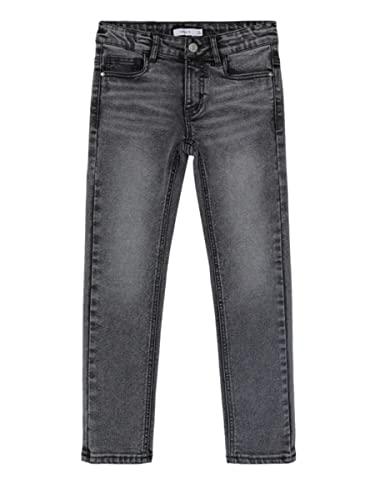NAME IT Boy's NKMTHEO XSLIM Jeans 2312-TZ NOOS Jeanshose, Medium Grey Denim, 158 von NAME IT