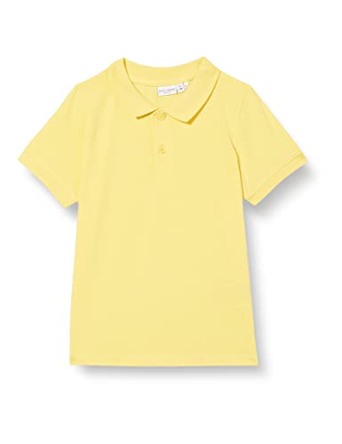 NAME IT Boy's NKMVILUKAS SS Polo Shirt, Goldfinch, 122/128 von NAME IT
