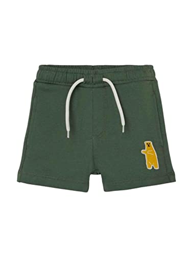 NAME IT Boy's NMMDIK SWE UNB PB Shorts, Duck Green, 110 von NAME IT