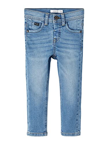 NAME IT Boy's NMMSILAS DNMTHRIS Pant PB Jeanshose, Medium Blue Denim, 104 von NAME IT