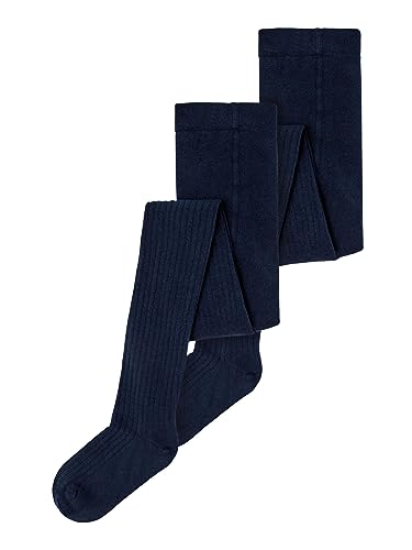 NAME IT Unisex Baby nknpantybroek rib 2p noos Strumpfhose, Dark Sapphire, 74-80 EU NAME IT Unisex Baby nknpantybroek rib 2p noos Strumpfhose, Dark Sapphire, 74-80 EU von NAME IT