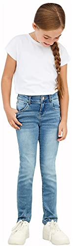 NAME IT Damen NKFSALLI DNMTHAYERS SWE Pant NOOS Jeans, Light Blue Denim, 92 von NAME IT