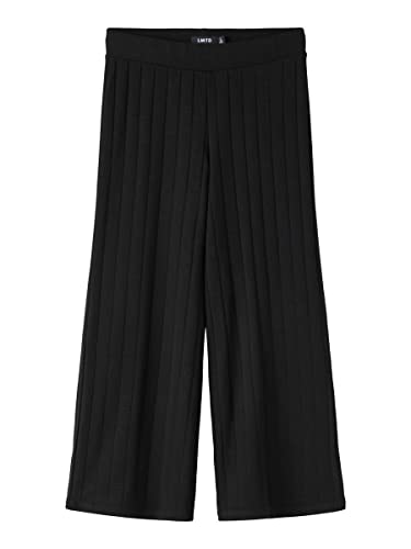 name it Damen NLFDUNNE 7/8 Wide NOOS Pants, Black, 140 von NAME IT