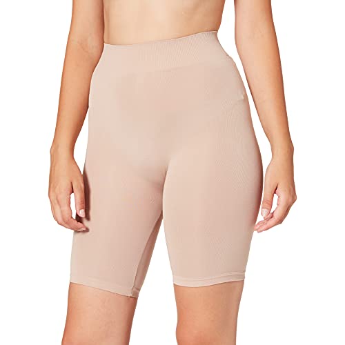 NAME IT Damen NLFHALEY Seamless NOOS Shorts, Natural, 134-140 von NAME IT