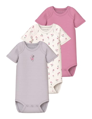 NAME IT Damen Nbfbody 3P Ss Flower Noos, Jet Stream, Numeric_80 NAME IT Damen Nbfbody 3P Ss Flower Noos, Jet Stream, Numeric_80 von NAME IT