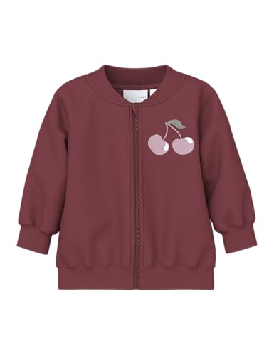 NAME IT Damen Nbfvrillie Sweat Cardigan Box Bru, Oxblood Red, 74 NAME IT Damen Nbfvrillie Sweat Cardigan Box Bru, Oxblood Red, 74 von NAME IT