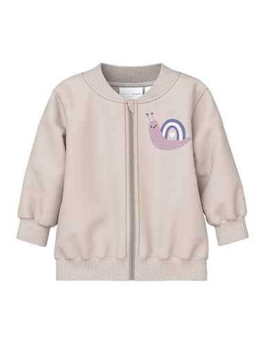 NAME IT Damen Nbfvrillie Sweat Cardigan Box Bru, Pumice Stone, 74 NAME IT Damen Nbfvrillie Sweat Cardigan Box Bru, Pumice Stone, 74 von NAME IT
