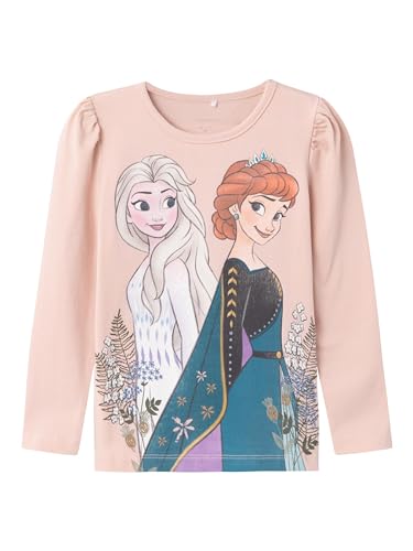 NAME IT "Frozen Kinder Jersey Langarm-Shirt Rose Smoke-92 von NAME IT