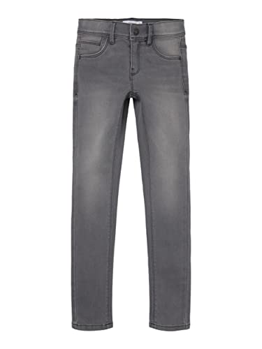 NAME IT M dchen Nkfpolly Dnmtax Pant Noos Hose, Light Grey Denim, 152 EU von NAME IT