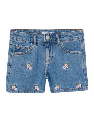 NAME IT Mädchen Nkfbella Reg Dnm Shorts 3674-be Noos, Medium Blue Denim, 152 von NAME IT