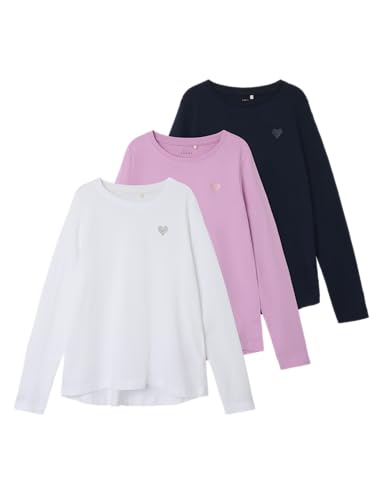 Nkfvioline Ls Loose Top 3P Noos von NAME IT