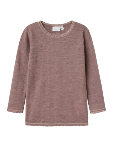 NAME IT Girl Oberteil mit Langen Ärmeln Merinowoll von NAME IT