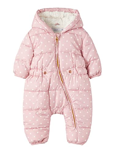 NAME IT Baby - Mädchen Nbfmilena Suit Schneeanzug, Zephyr, 62-68 EU von NAME IT
