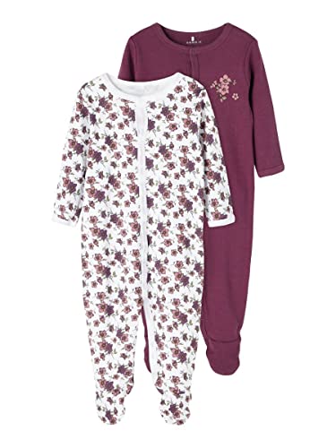 NAME IT Girl Schlafanzug 2er-Pack Druckknopf 56Prune Purple NAME IT Girl Schlafanzug 2er-Pack Druckknopf 56Prune Purple von NAME IT