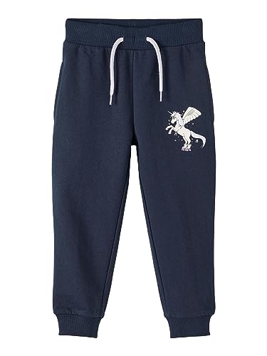 NAME IT Baby Girls NMFBASCHA SWE Pant UNB PB Jogginghose, Dark Sapphire, 86 von NAME IT