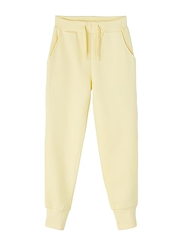 NAME IT Damen Nkflena Sweat Pants Bru Noos Jogger, Double Cream, 140 EU von NAME IT