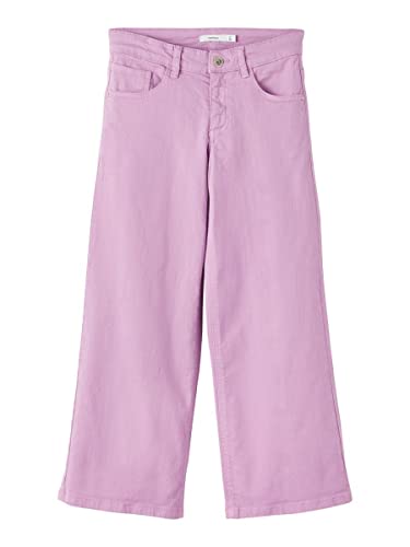 Name It Mädchen NKFRWIDE TWIBTOP Pant EN Hose, Smoky Grape, 116 von NAME IT