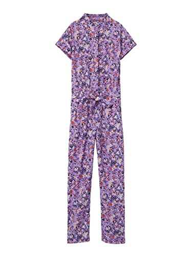 NAME IT Girl's NKFBODILA SS Jumpsuit, Sand Verbena, 122 von NAME IT