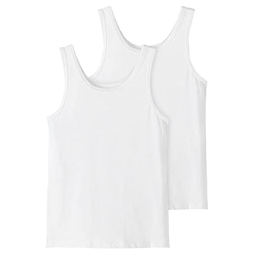 Name It Doppelpack Mädchen Unterhemden Bright White-116 von NAME IT