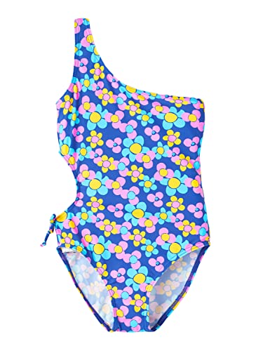 name it Girl's NKFZABINE Swimsuit Badeanzug, Surf The Web, 110/116 von NAME IT