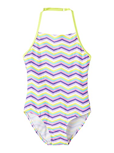 name it Girl's NKFZARIA Swimsuit Badeanzug, Sand Verbena, 146/152 von NAME IT