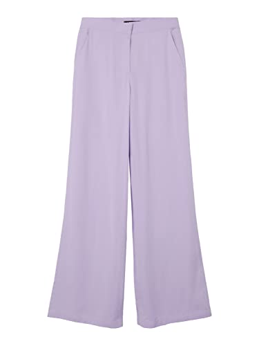 name it Girl's NLFRIN HW Wide Pant Hose, Sand Verbena, 140 von NAME IT