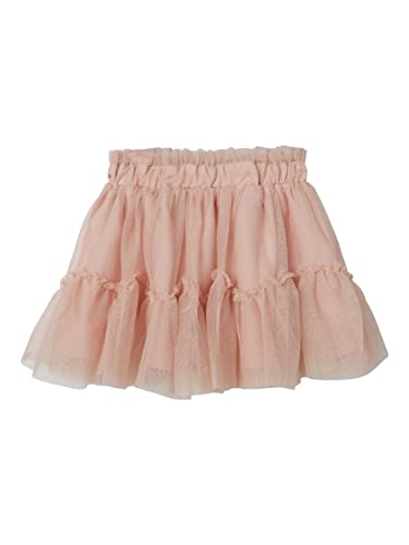 NAME IT Girl's NMFBATILLE Tulle Skirt Rock, Rose Smoke, 92 von NAME IT