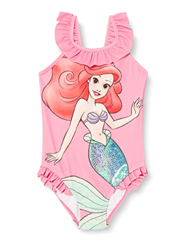 name it Girl's NMFMYLA Ariel Swimsuit WDI Badeanzug, Morning Glory, 86/92 von NAME IT