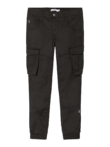 NAME IT Herren Nitbamgo Reg/R Twi Ca buks M Nmt Noos Hose, Schwarz, 158 EU von NAME IT