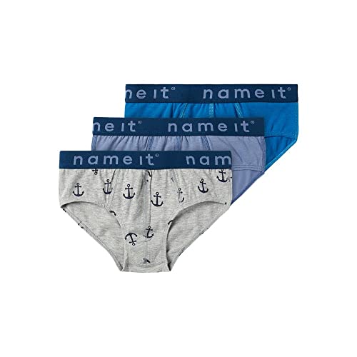 name it Herren NKMBRIEF 3P WILD Wind Anchor NOOS Boxershorts, 134-140 von NAME IT