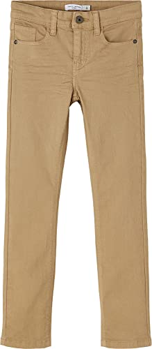 NAME IT Jungen NKMTHEO XSLIM TWI Pant 1111-TP NOOS 13181376, Kelp, 122 von NAME IT