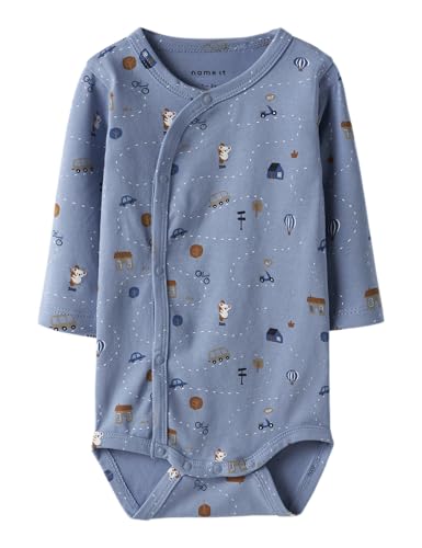 NAME IT Herren Nbmbocar Ls Wrap Body, Endless Sky, Numeric_68 NAME IT Herren Nbmbocar Ls Wrap Body, Endless Sky, Numeric_68 von NAME IT