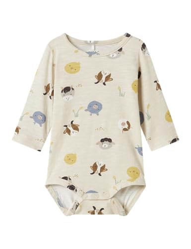 NAME IT Herren Nbmlarm Ls Body, Peyote Melange, Numeric_56 von NAME IT