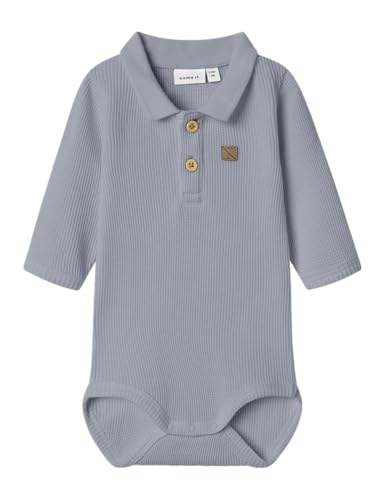 NAME IT Herren Nbmnooter Ls Polo Body, Tradewinds, Numeric_86 von NAME IT