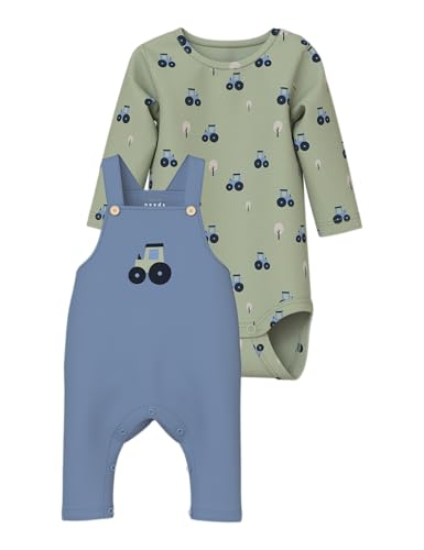 NAME IT Herren Nbmvroel Ls Body Set, Swamp, Numeric_74 von NAME IT