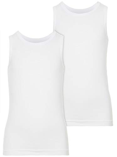 NAME IT Jungen Basic Baumwoll-Tanktops Doppelpack 92 von NAME IT