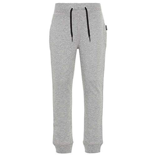 NAME IT Jungen Jogger Nkmsweat Pant Bru Noos, Grey Melange, 110 von NAME IT