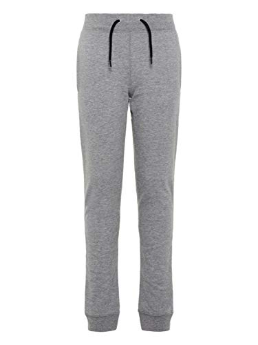 NAME IT Jungen NKMSWEAT Pant UNB NOOS Hose, Grau (Grey Melange), 158 von NAME IT