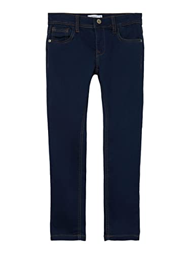 NAME IT Jungen Nkmrobin Dnmthayer 3157 Swe Pant Noos Jeans, Dark Blue Denim, 164 EU von NAME IT
