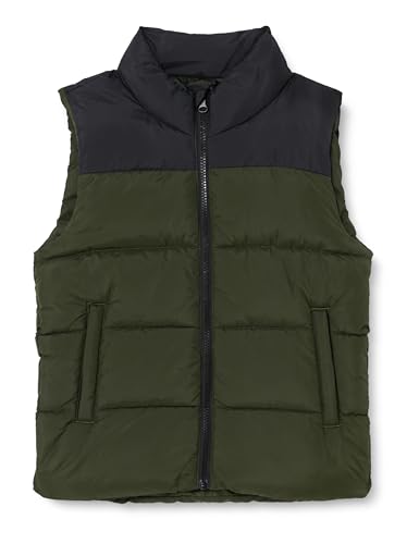 NAME IT Jungen NKMDUBLIN Puffer Vest Pufferweste, Kombu Green, 128 von NAME IT