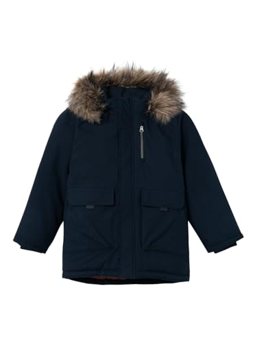 NAME IT Jungen NKMMASTER Jacket PB Parka, Blau, 146 von NAME IT