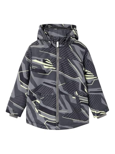 NAME IT Jungen NKMMAX Jacket 1AOP Kurzjacke, Schwarz, 146 von NAME IT
