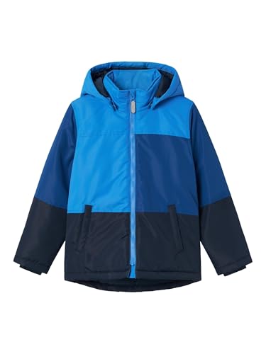 NAME IT Jungen NKMMAX Jacket BLOCKS2 NOOS Kurzjacke, Blau, 164 von NAME IT